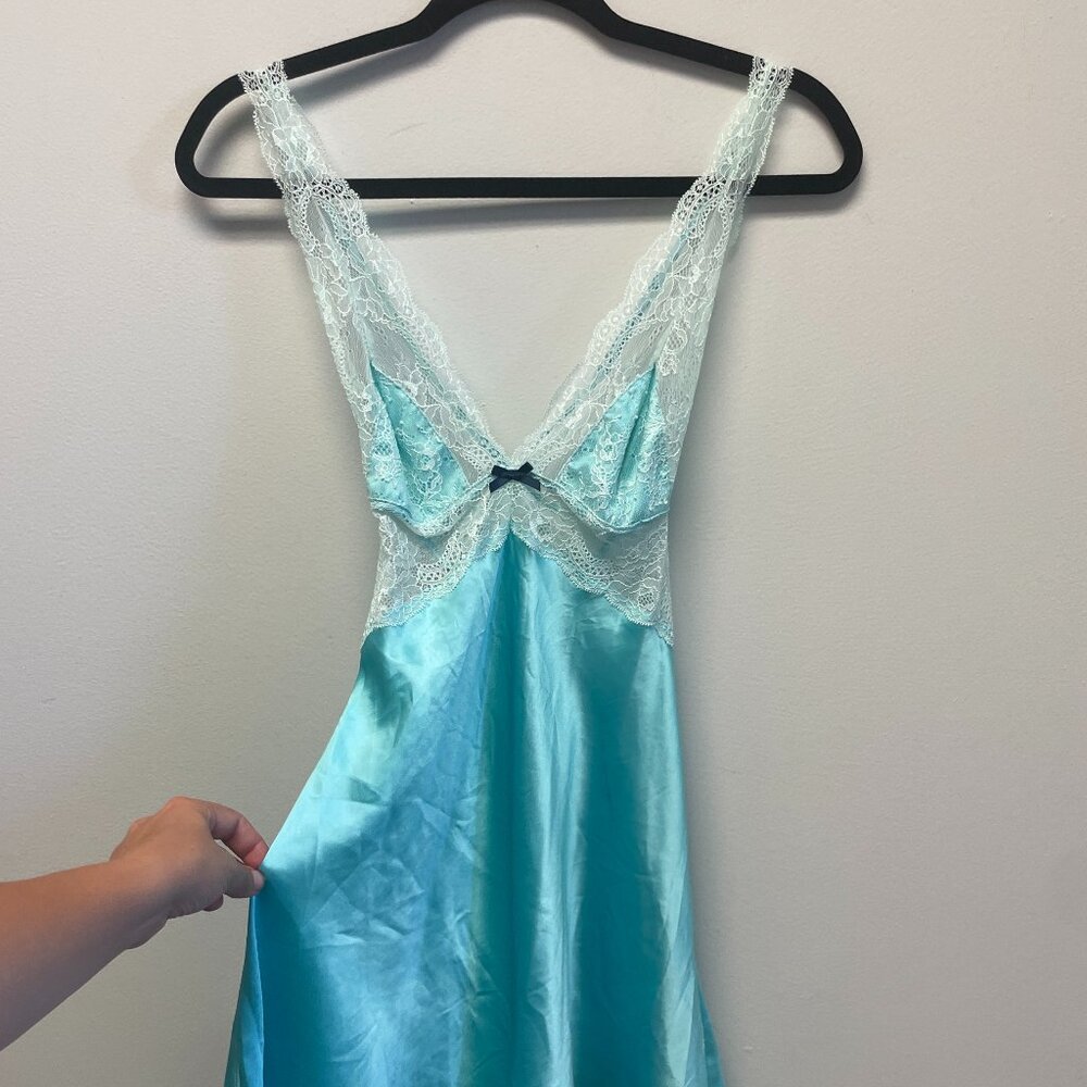 Satiny Slip Dress